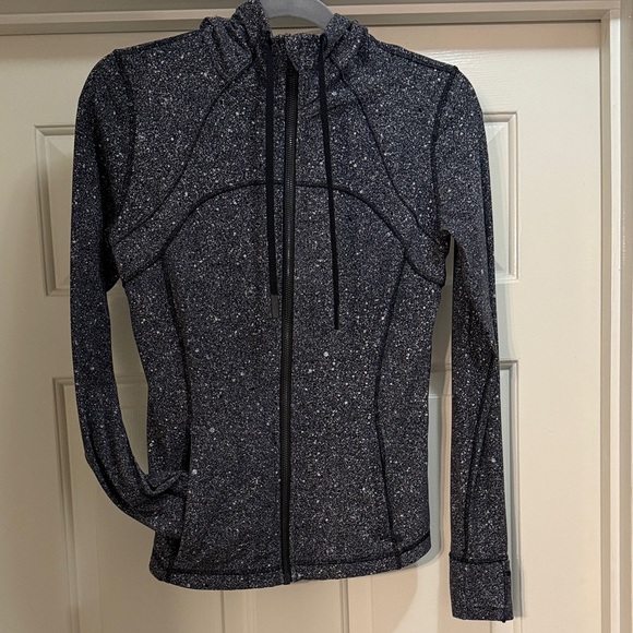 lululemon athletica Tops - lululemon athletica Dark Speckled Full-Zip Hoodie